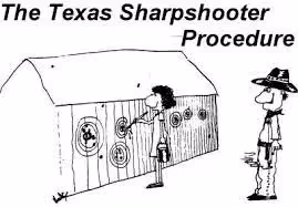 comic illustrating the clustering illusion a/b testing