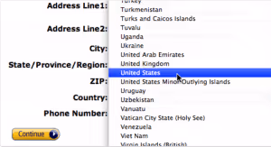 How to display various dropdown options in the form
