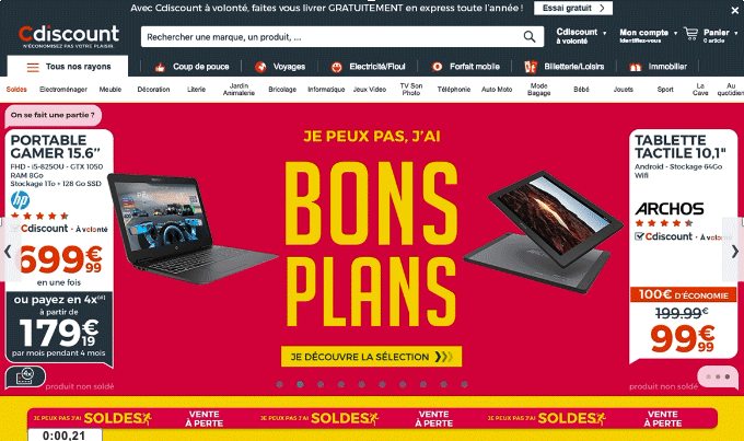 Cdiscount utilise l'IA pour personnaliser ses campagnes promotionelles en fonction des segments identifiés