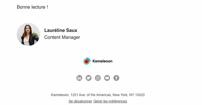 signature d'email bonnes pratiques