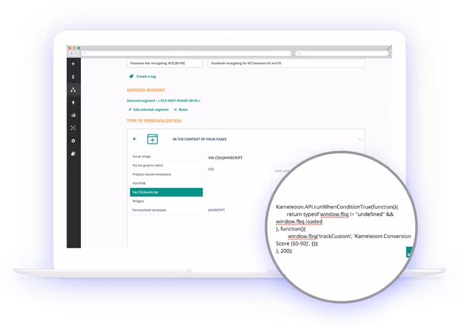 campagne de retargeting et personnalisation