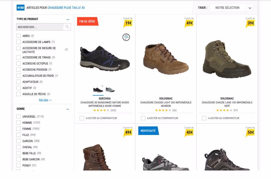 recherche non personnalisée