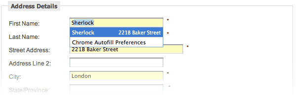 auto remplissage des champs et conversion