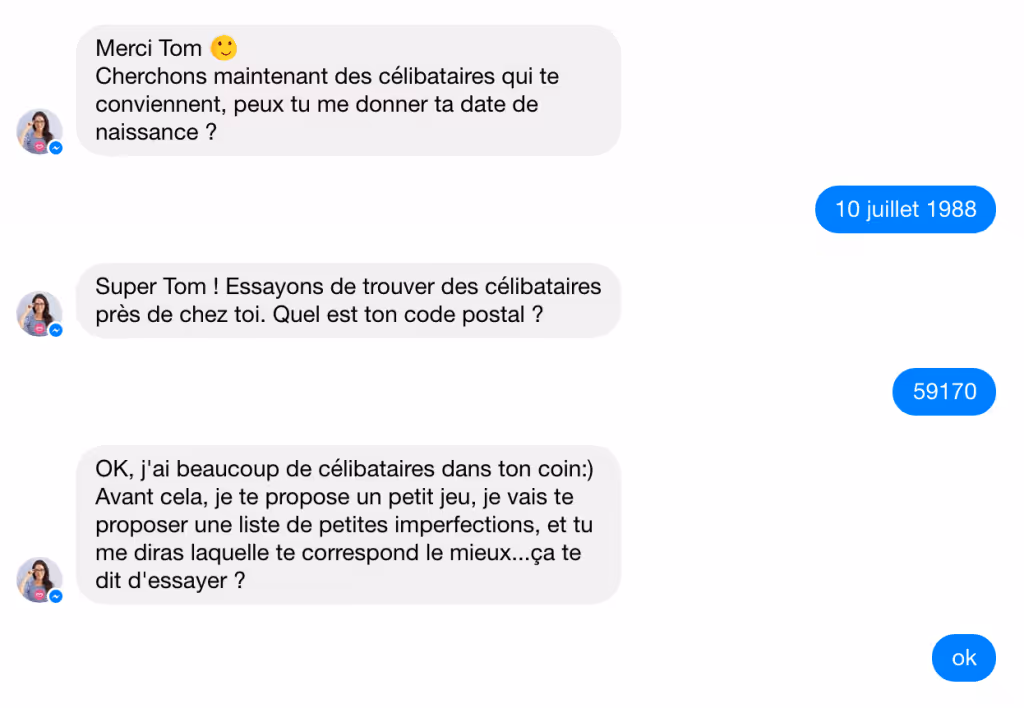 booster taux de conversion : formulaire chatbot