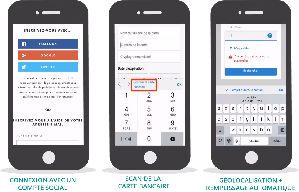 formulaire : simplifier la saisie sur mobile