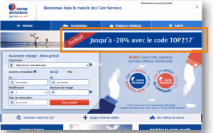 Personnalisation site europ assistance