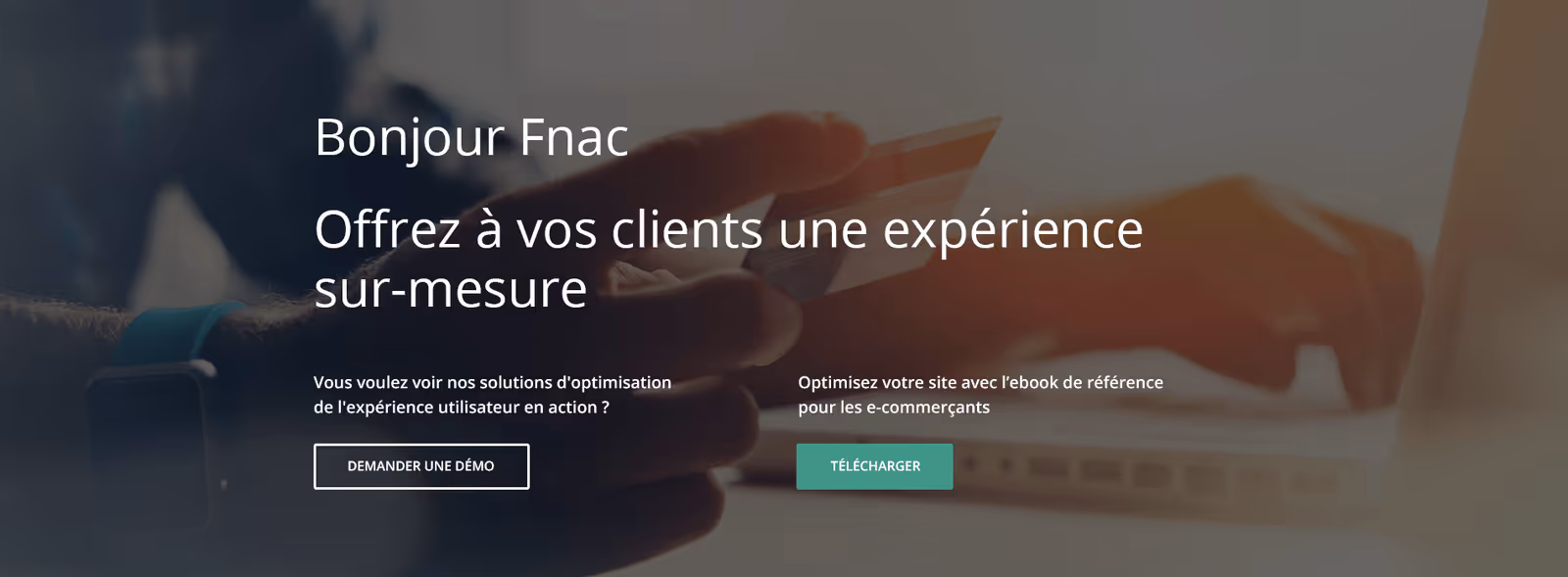 Personnaliser sa homepage B2B : pourquoi et comment on l’a fait ? e-commerce