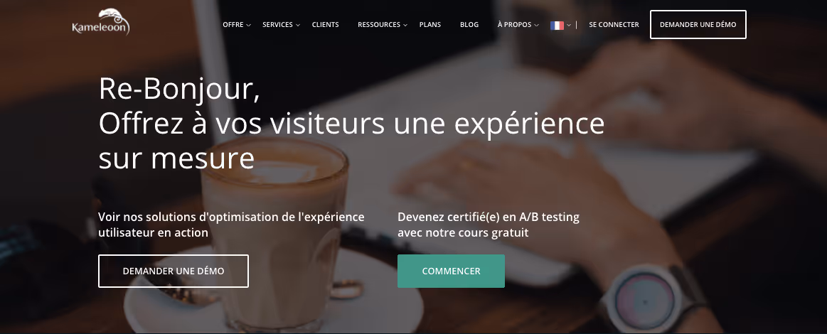 Personnaliser sa homepage B2B : pourquoi et comment on l’a fait ? Revisite