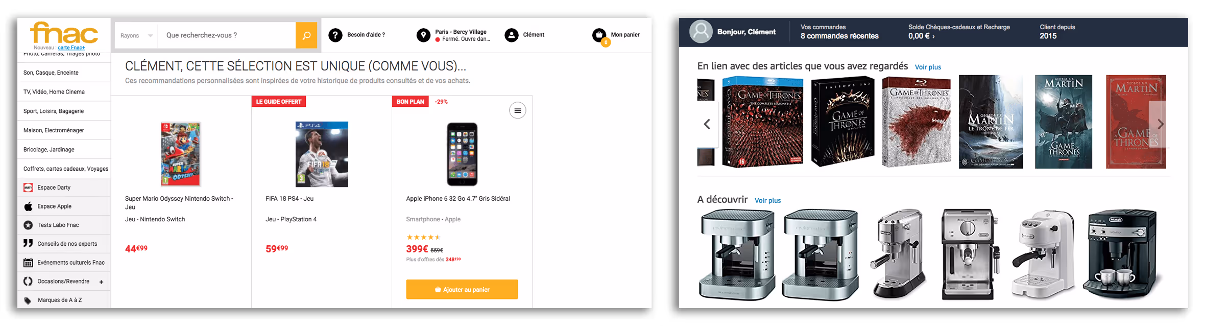 Comment personnaliser comme Amazon ? Recommandations Fnac Amazon