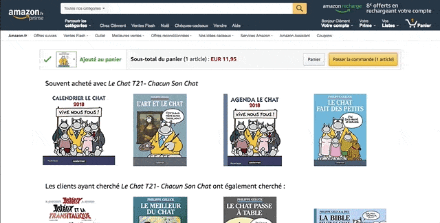 Comment personnaliser comme Amazon ? tunnel