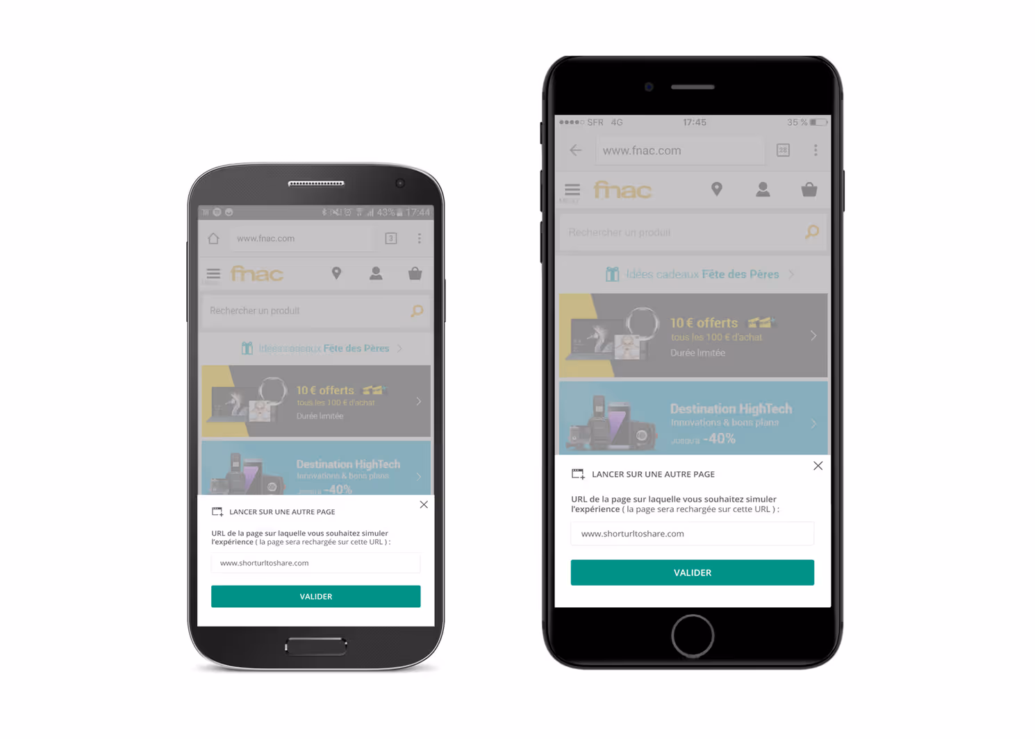 Simulations-Modus mobil