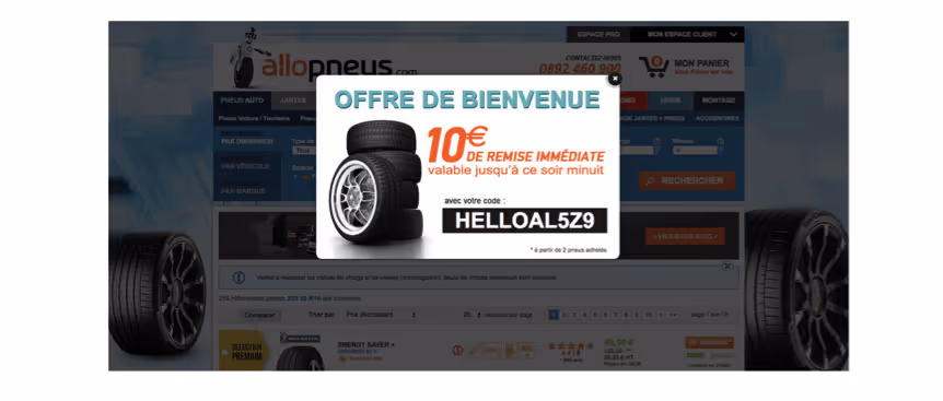 expérience de navigation personnalisée