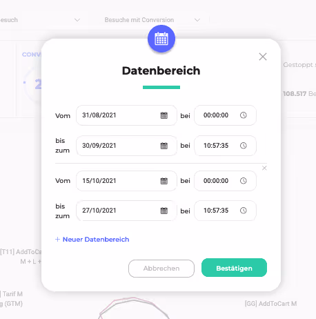 Kameleoon Ausschneiden Reporting