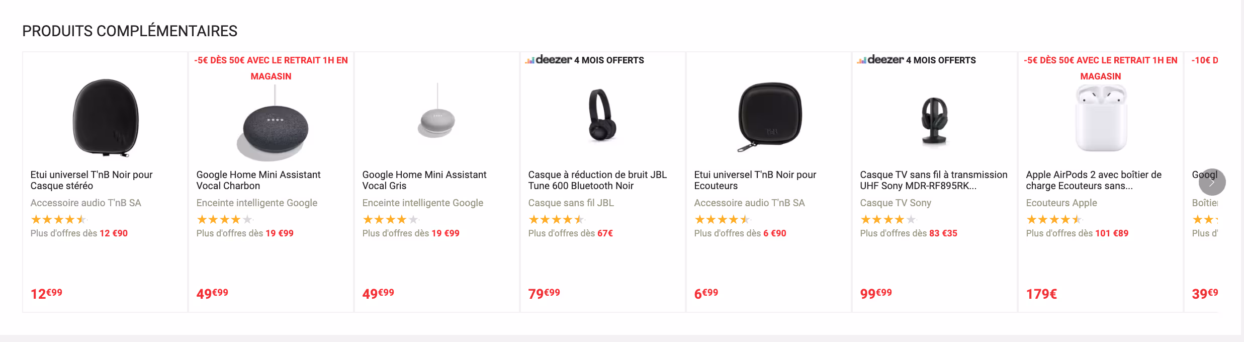 Recommandation produit