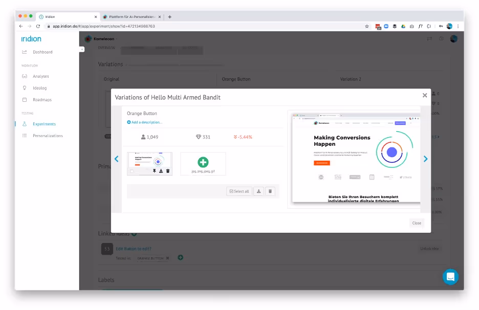 Experiment-Management