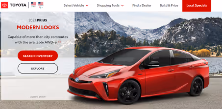 Landing Page Beispiel