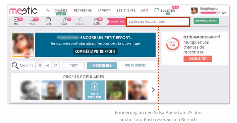 Meetic Zweistellige Conversion-Steigerung