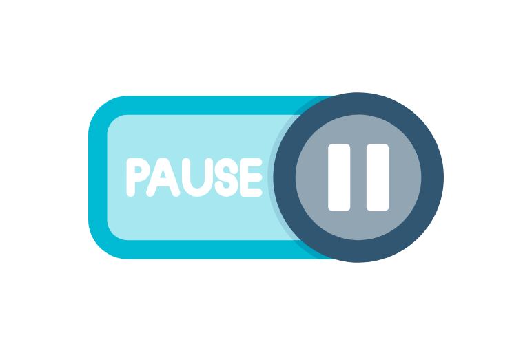 Learn to press pause when you feel overwhelmed
