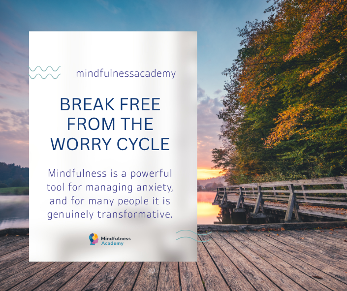 breaking free from the worry cycle by being present and enjoying the natural surroundings in nature