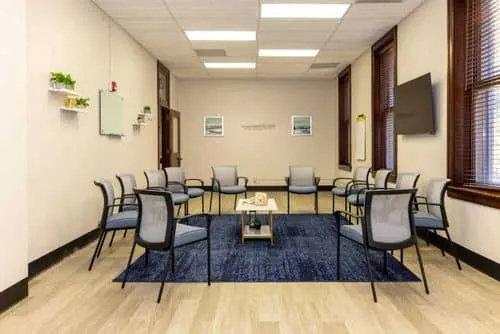 Inside common house