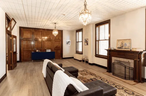 Inside common house