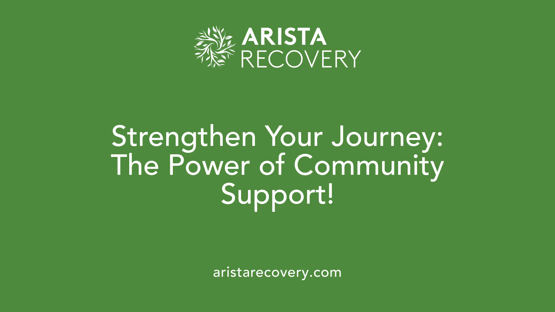 Strengthen Your Journey: The Power of Community Support!