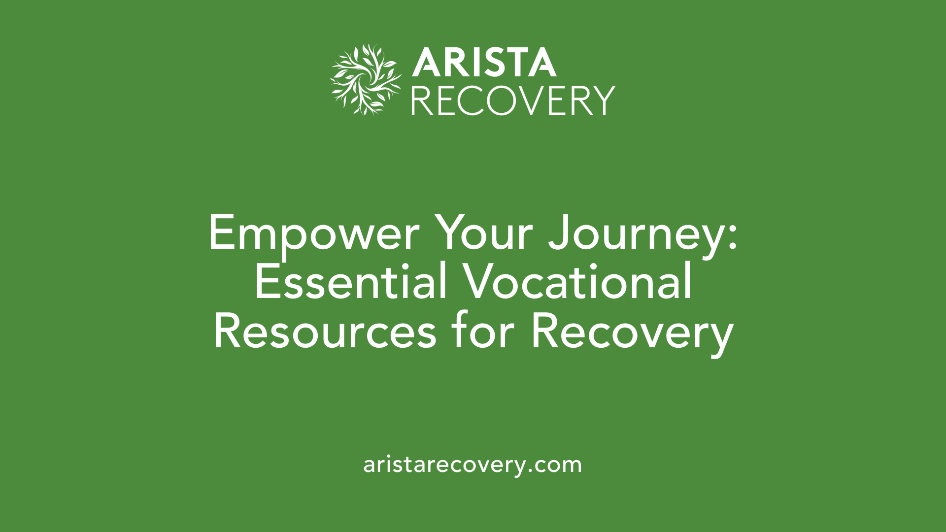 Empower Your Journey: Essential Vocational Resources for Recovery