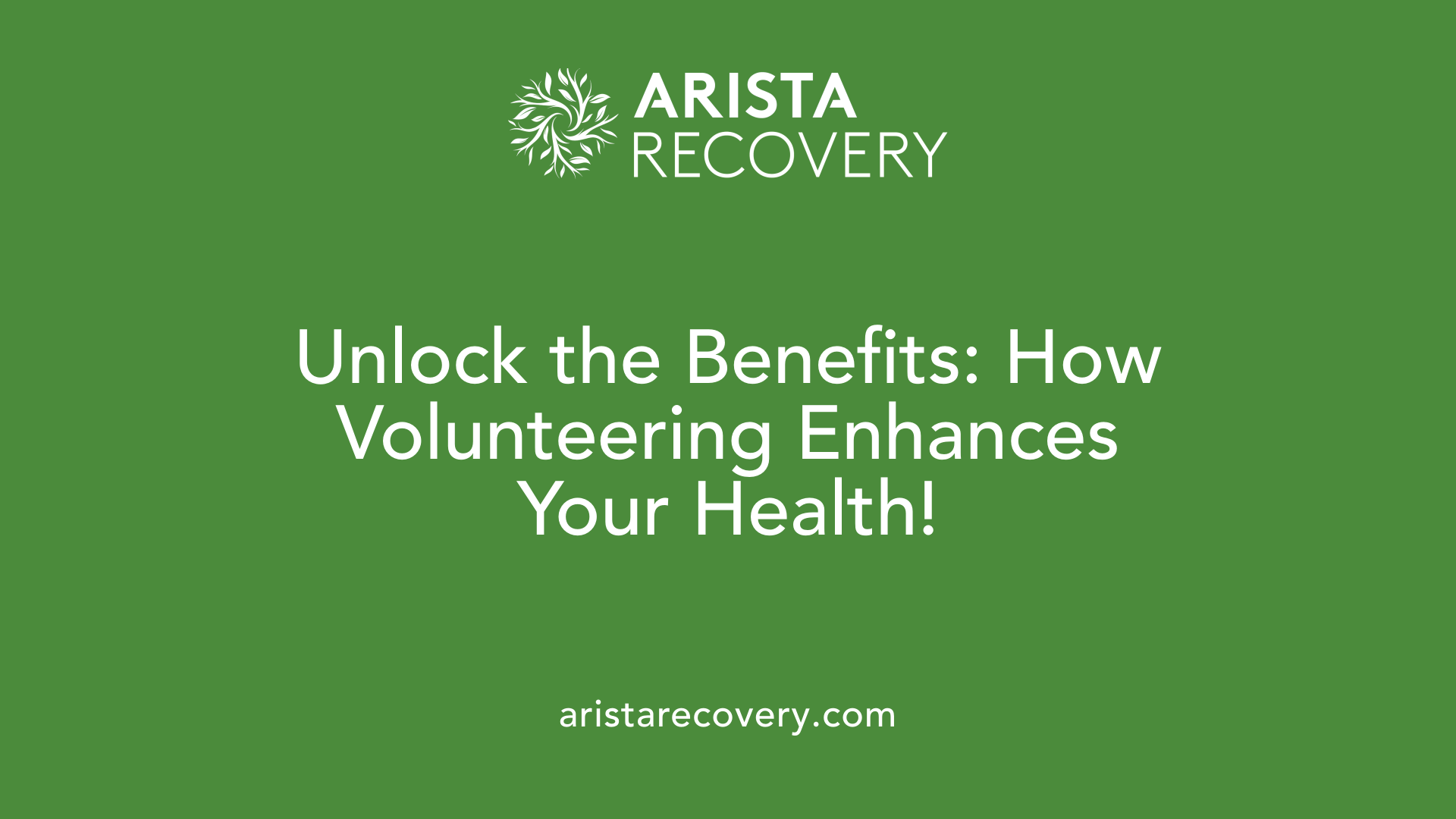 Unlock the Benefits: How Volunteering Enhances Your Health!