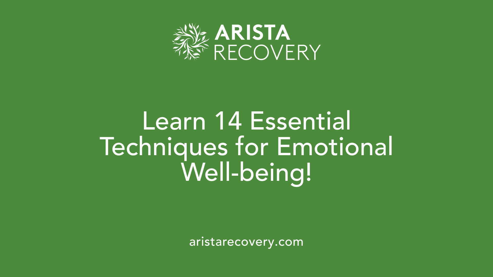 Learn 14 Essential Techniques for Emotional Well-being!