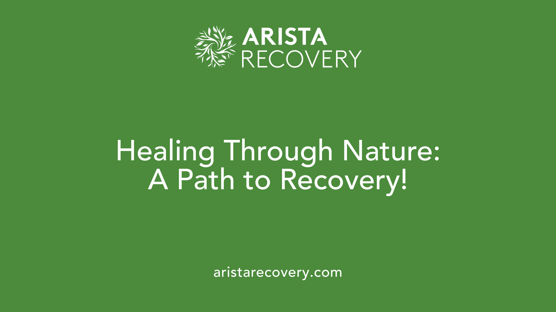 Healing Through Nature: A Path to Recovery!