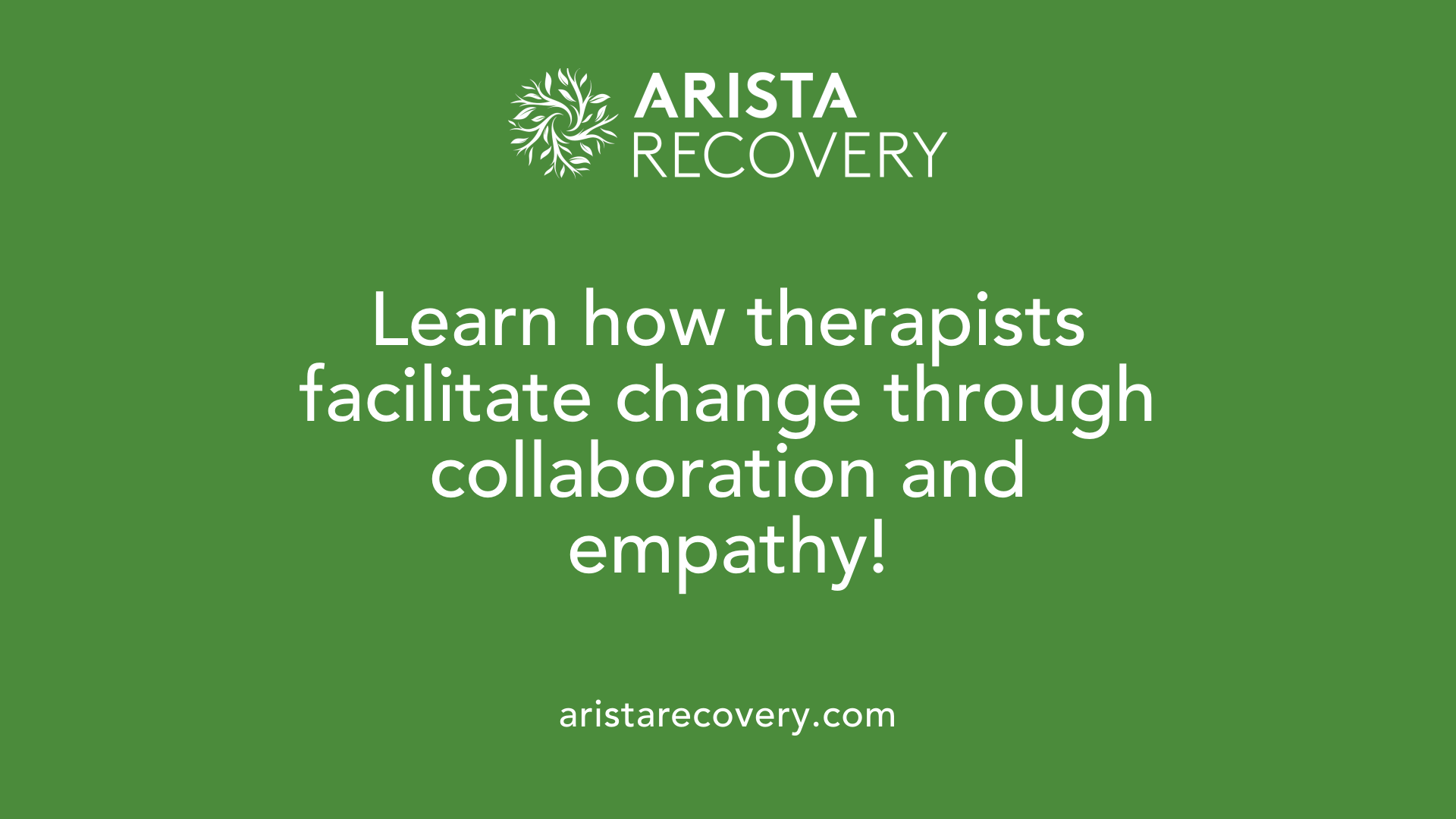 Learn how therapists facilitate change through collaboration and empathy!