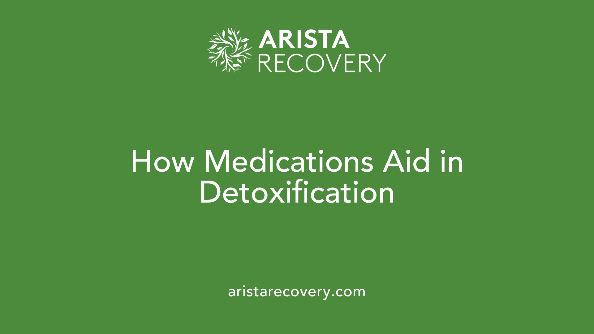 How Medications Aid in Detoxification