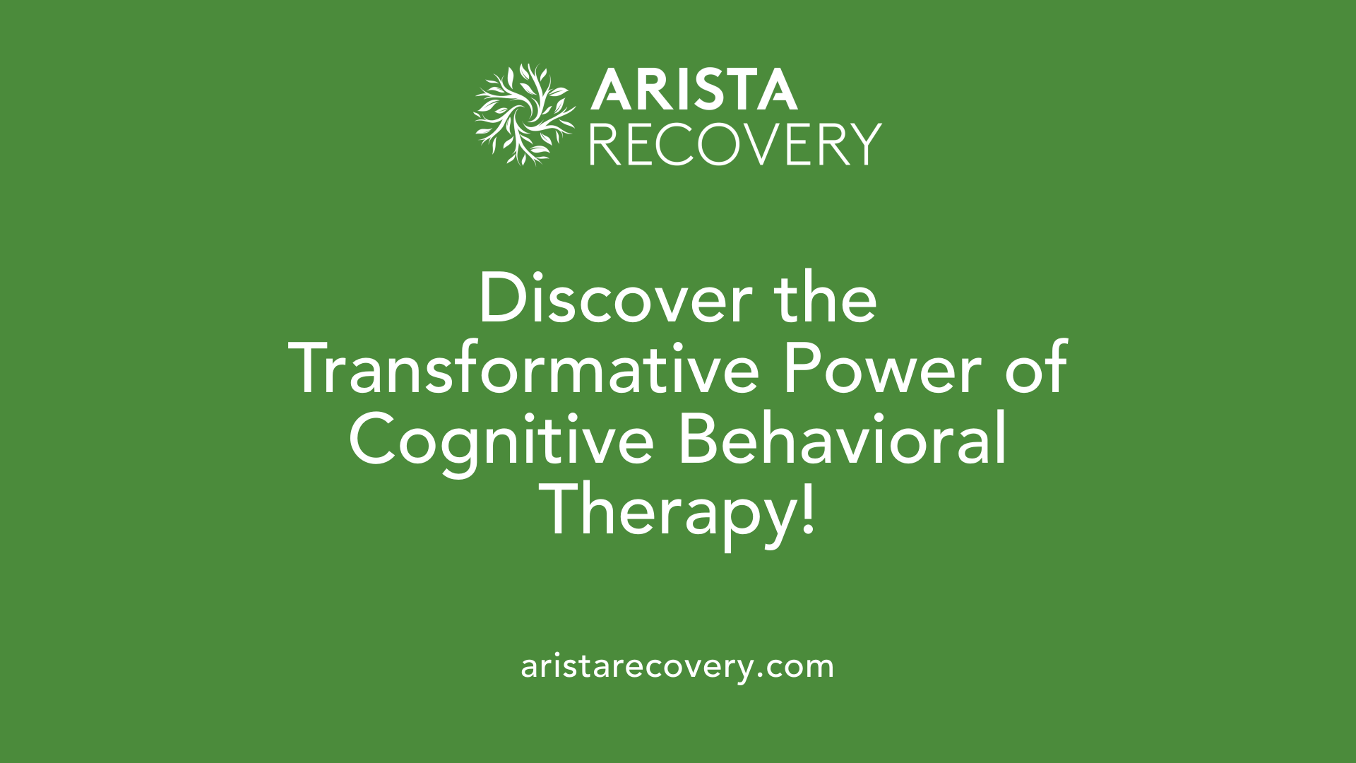 Discover the Transformative Power of Cognitive Behavioral Therapy!