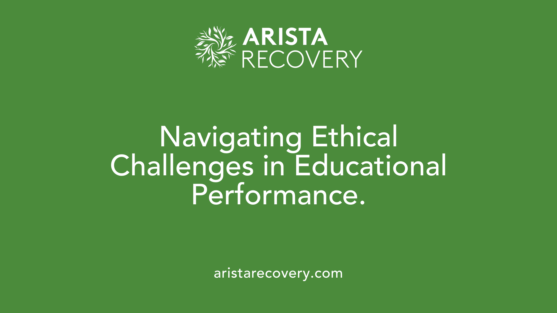 Navigating Ethical Challenges in Educational Performance.