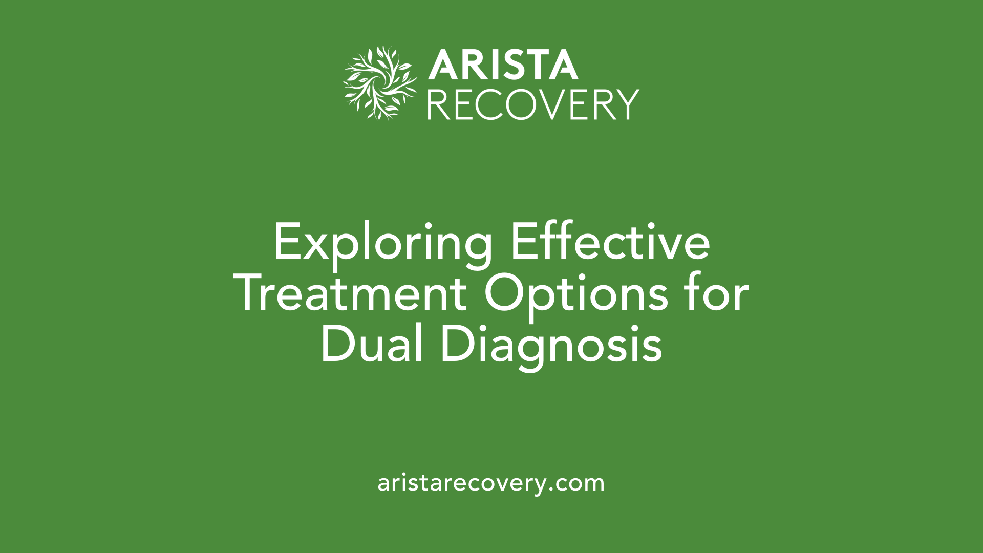 Exploring Effective Treatment Options for Dual Diagnosis