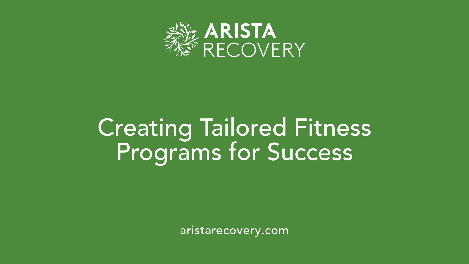Creating Tailored Fitness Programs for Success