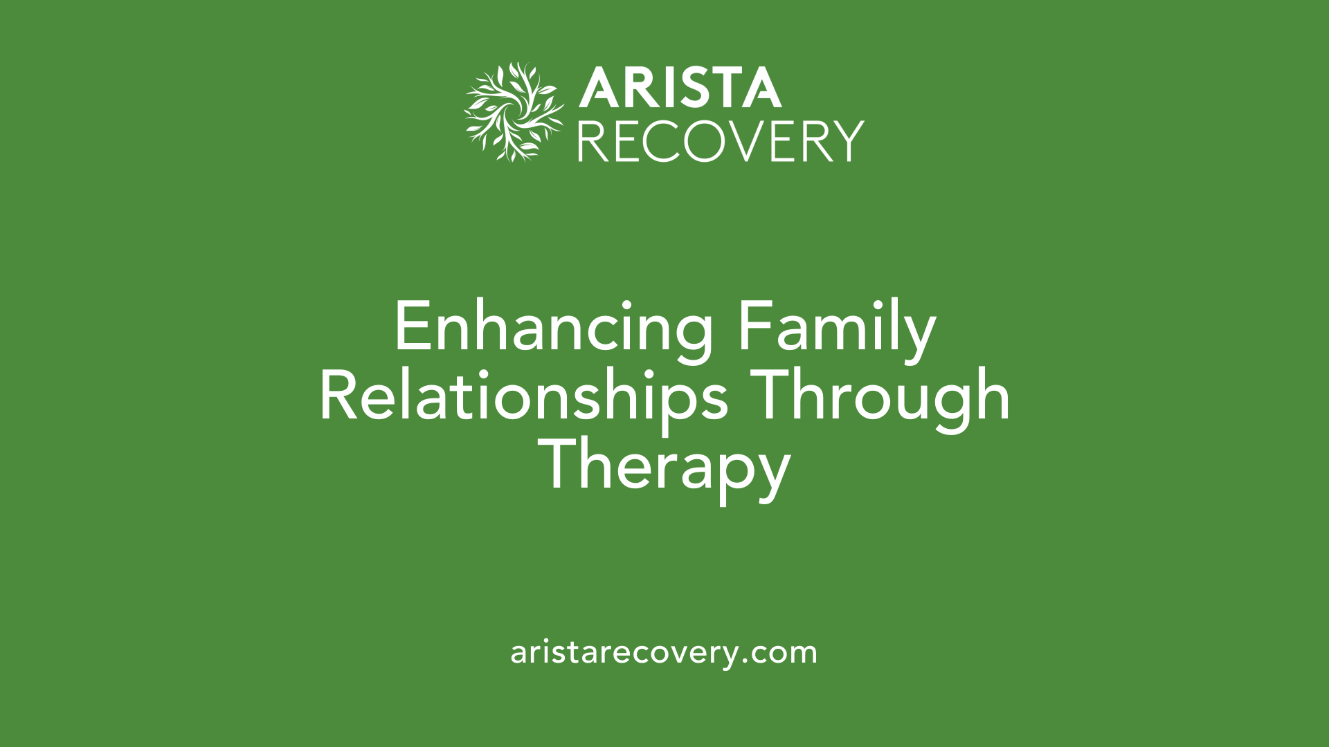 Enhancing Family Relationships Through Therapy