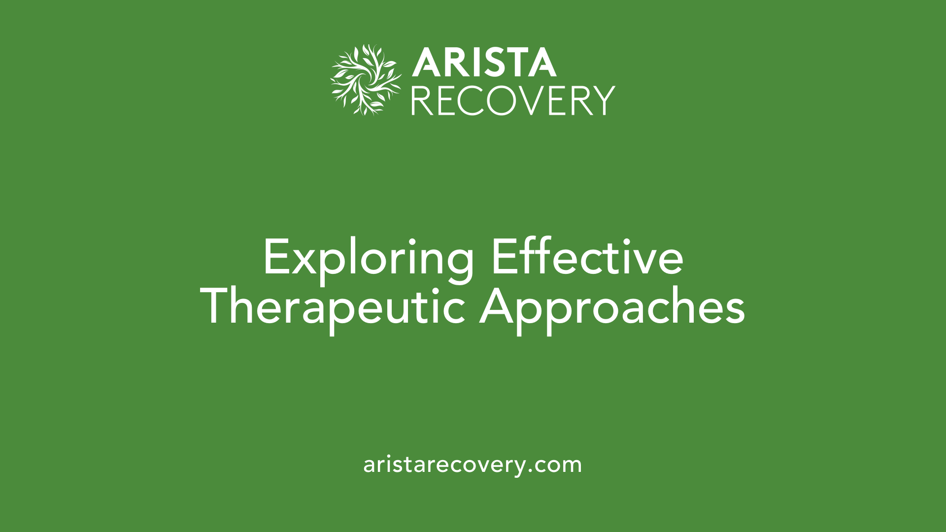 Exploring Effective Therapeutic Approaches