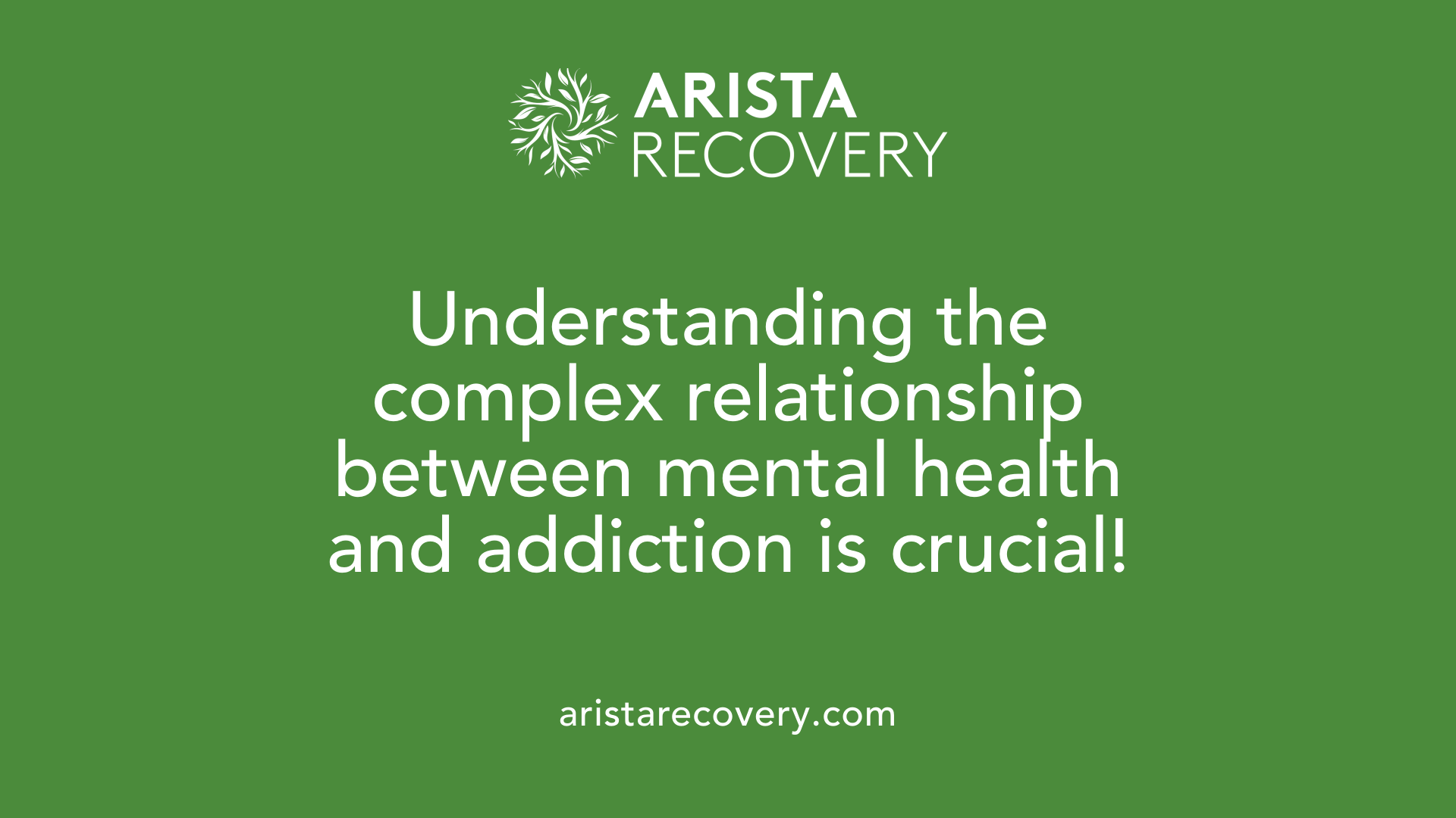 Understanding the complex relationship between mental health and addiction is crucial!