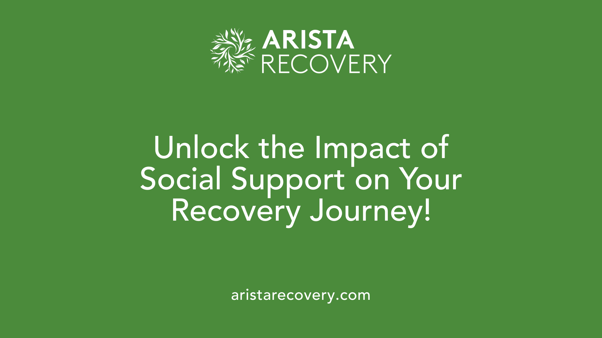 Unlock the Impact of Social Support on Your Recovery Journey!