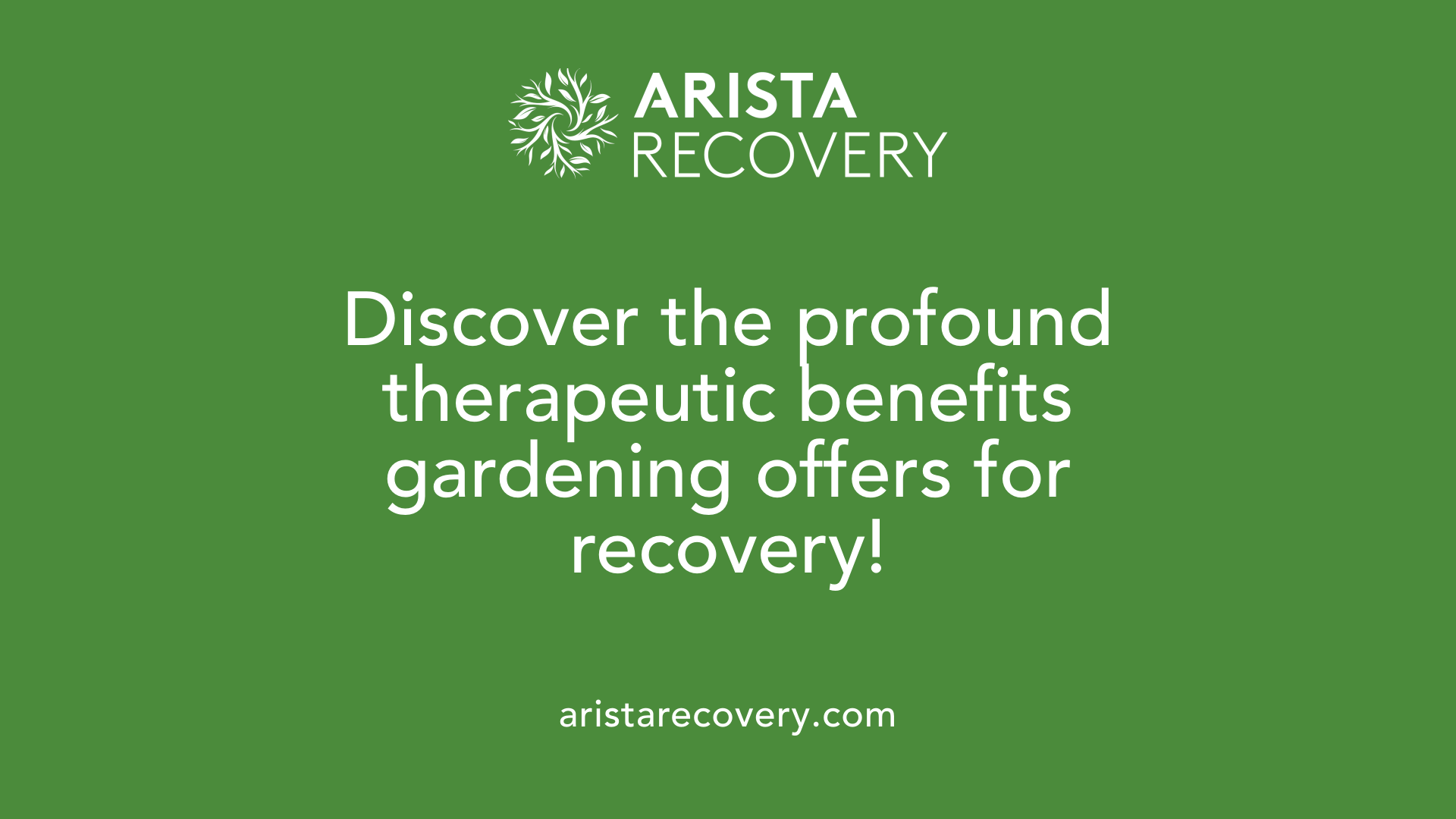 Discover the profound therapeutic benefits gardening offers for recovery!