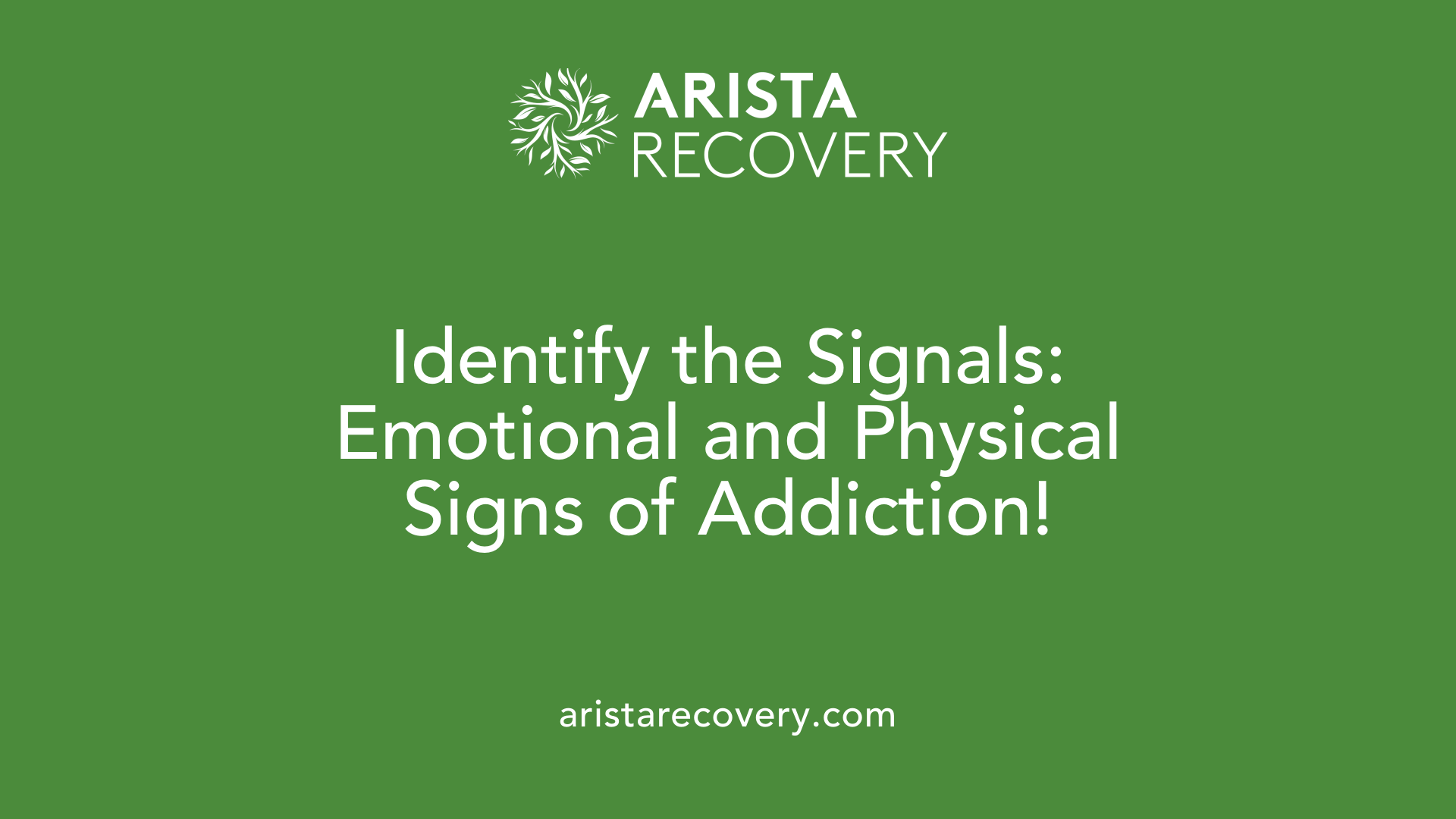 Identify the Signals: Emotional and Physical Signs of Addiction!