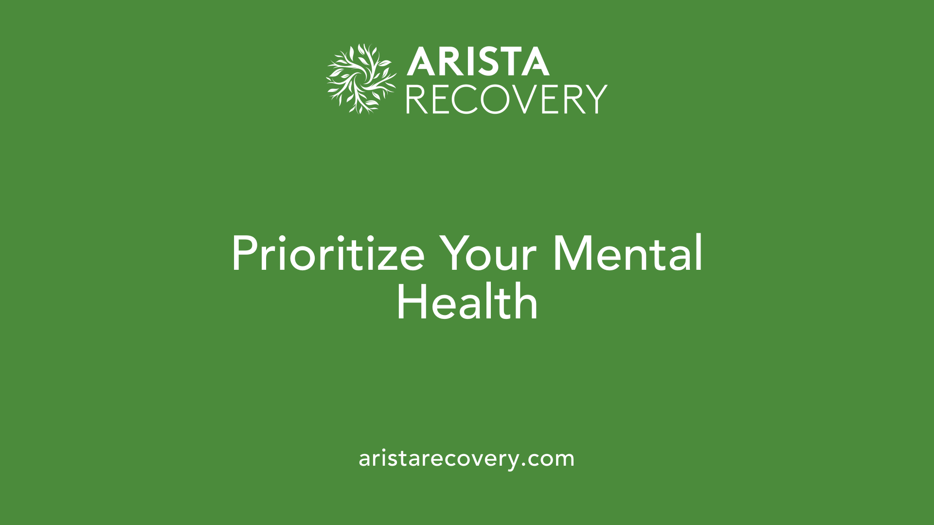 Prioritize Your Mental Health