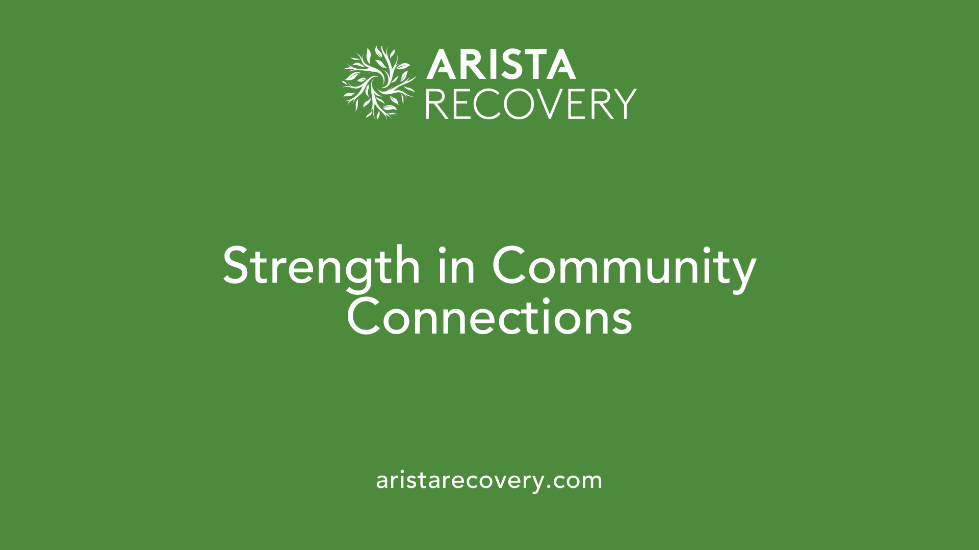 Strength in Community Connections