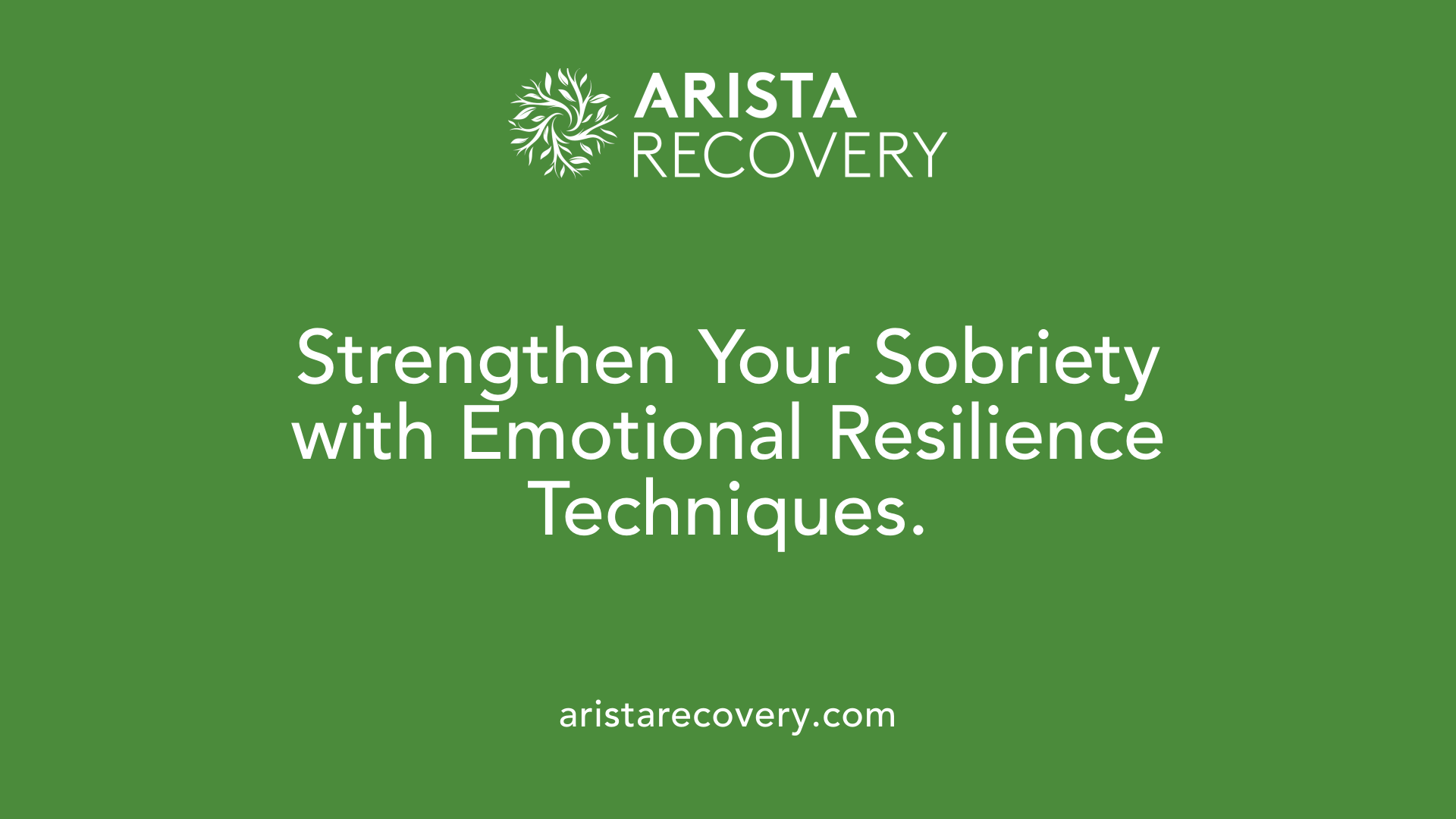 Strengthen Your Sobriety with Emotional Resilience Techniques.