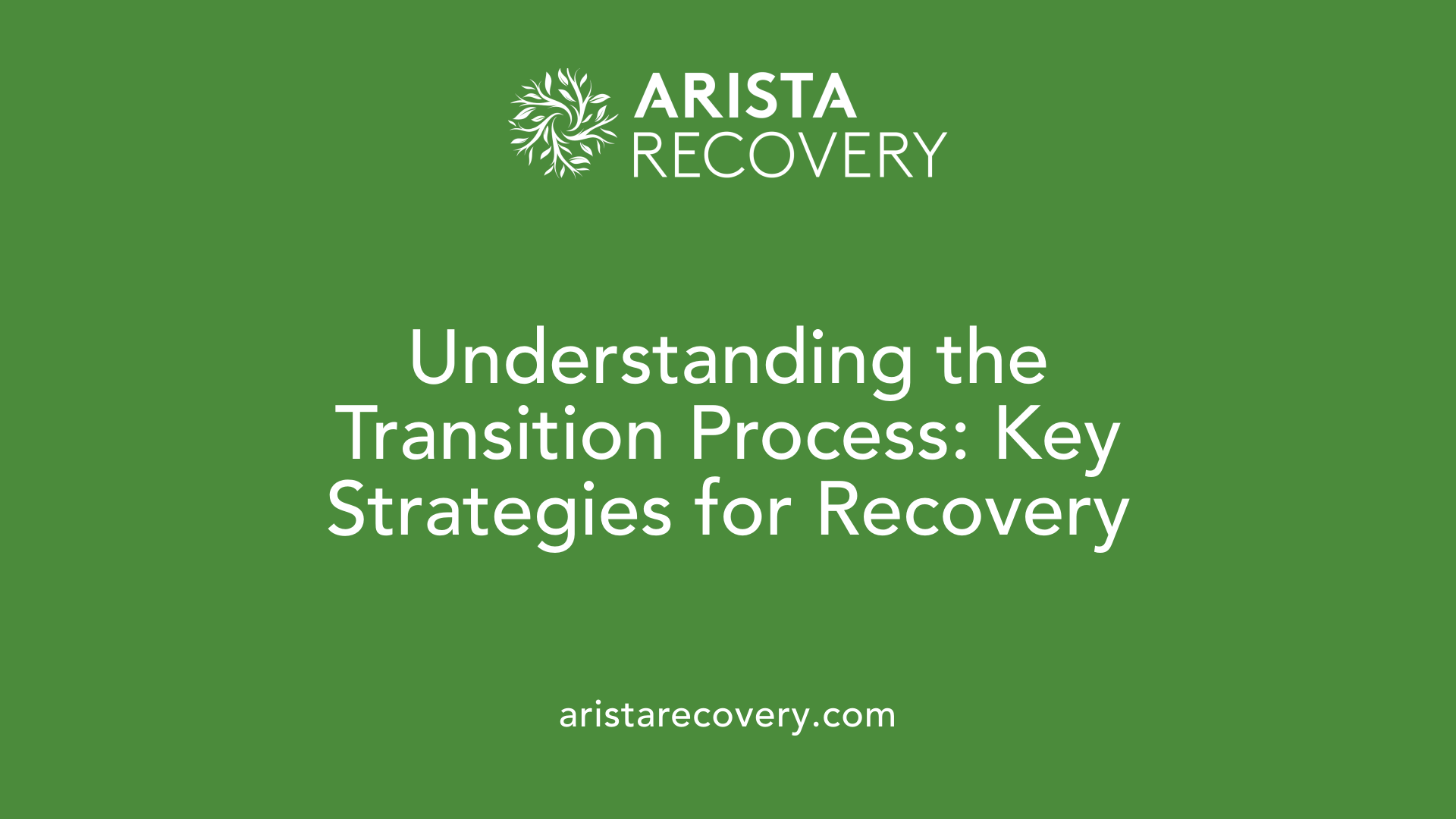 Understanding the Transition Process: Key Strategies for Recovery