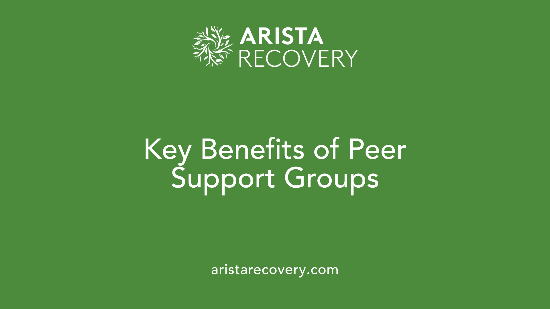 Key Benefits of Peer Support Groups