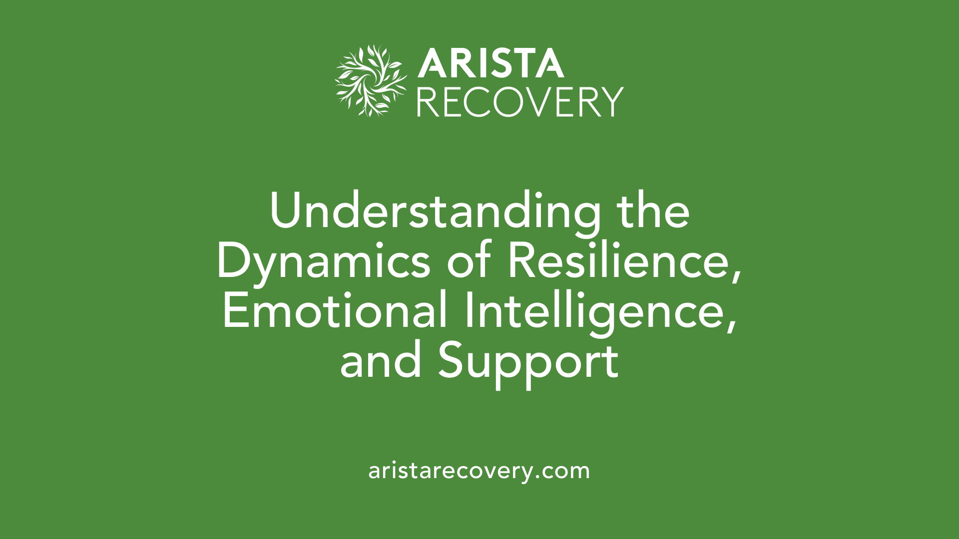 Understanding the Dynamics of Resilience, Emotional Intelligence, and Support