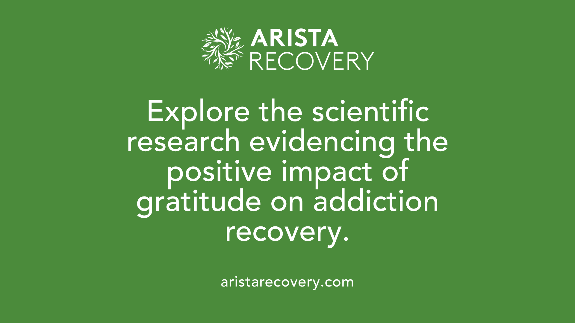 Explore the scientific research evidencing the positive impact of gratitude on addiction recovery.