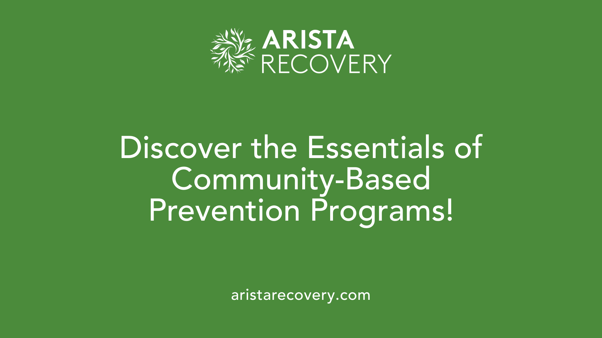 Discover the Essentials of Community-Based Prevention Programs!